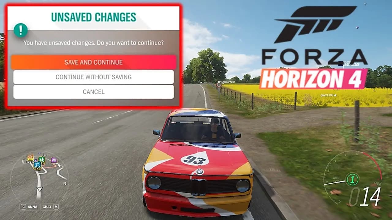Jak zapisać grę Forza Horizon 4 i uniknąć utraty postępu