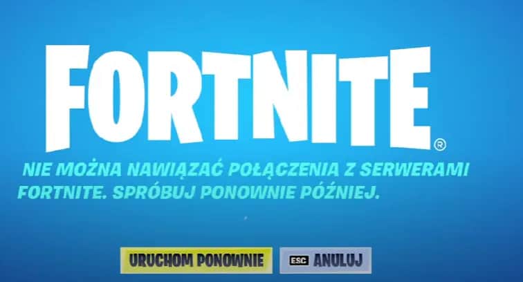 Awaria Fortnite: Co robić gdy popularna gra nie działa? Porady